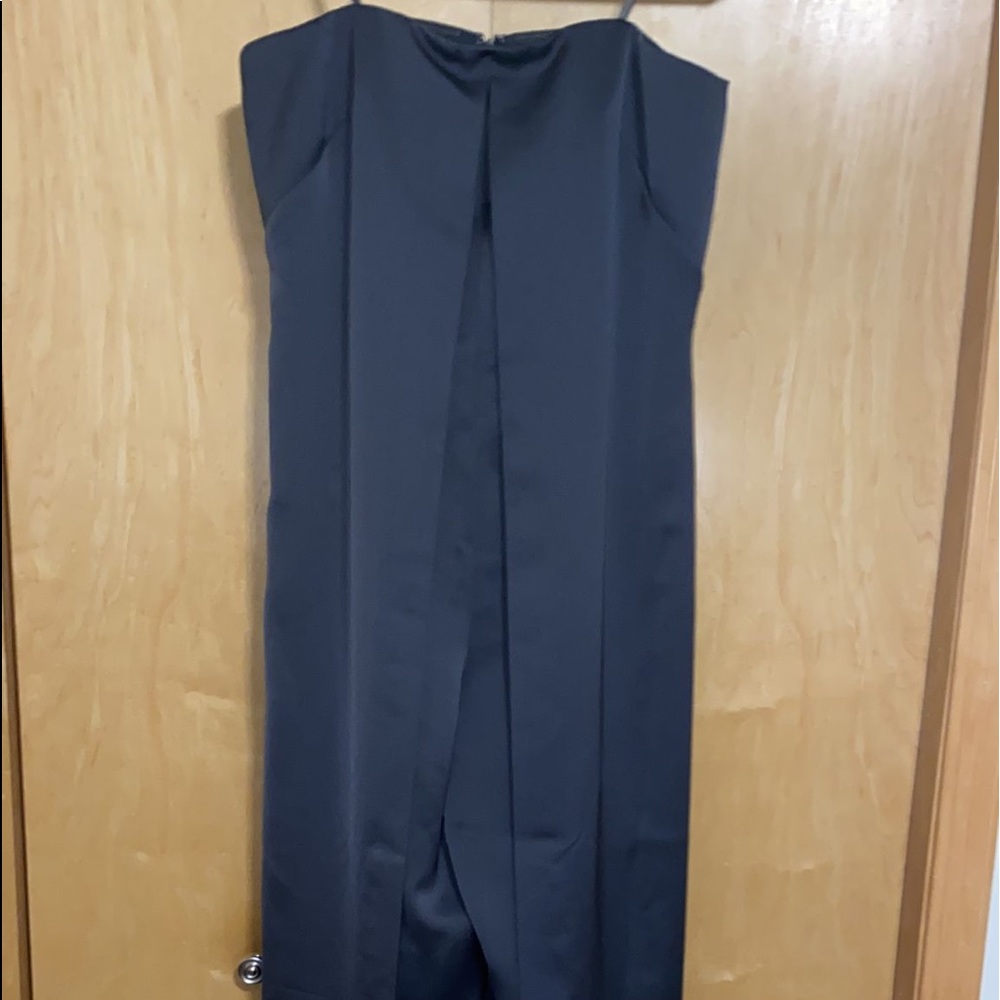 Club Monaco Strapless Satin Jumpsuit - Picture 5 of 14
